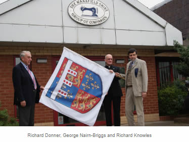Richard Donner, George Nairn-Briggs and Richard Knowles