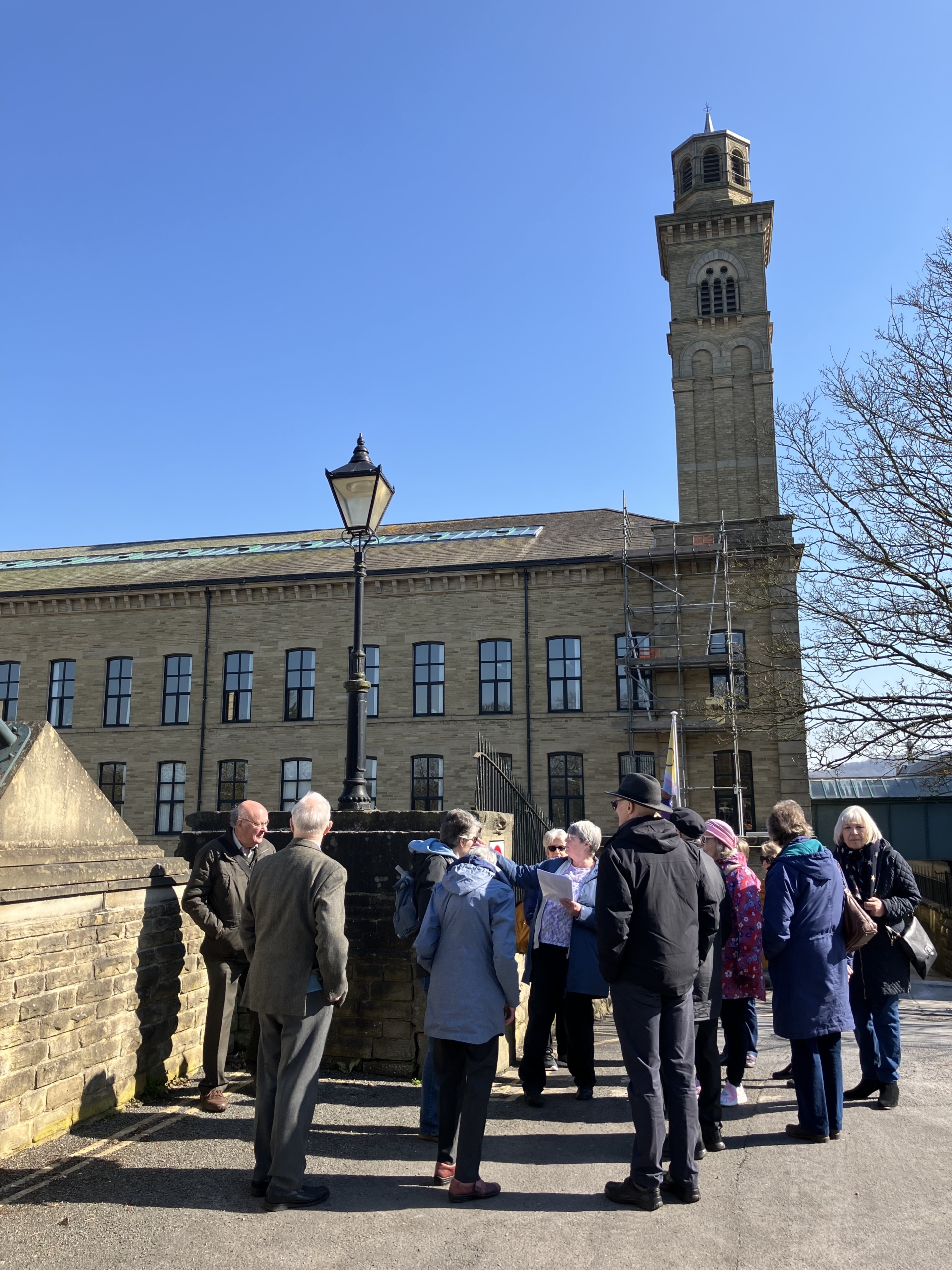 West Yorkshire Archives Community Archive Network visit to Saltaire ...